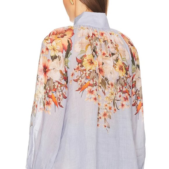 Lexi Billow Blouse (Zimmerman Size 1) - BRAND NEW WITH TAGS! - Picture 3 of 5